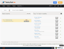Tablet Screenshot of bowling-planet.com